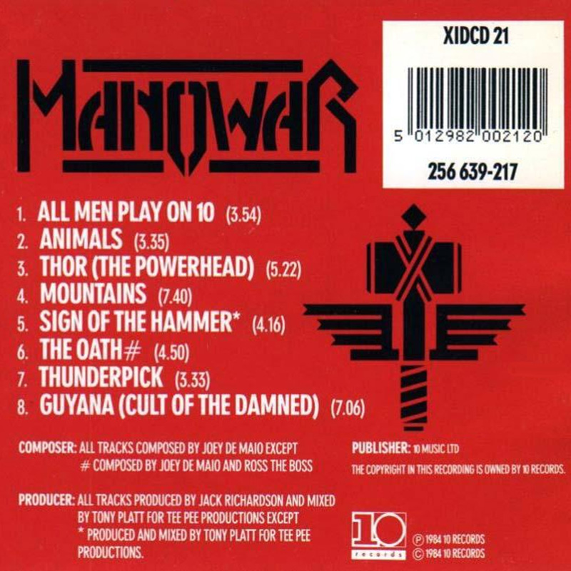 Manowar - Sign of the Hammer